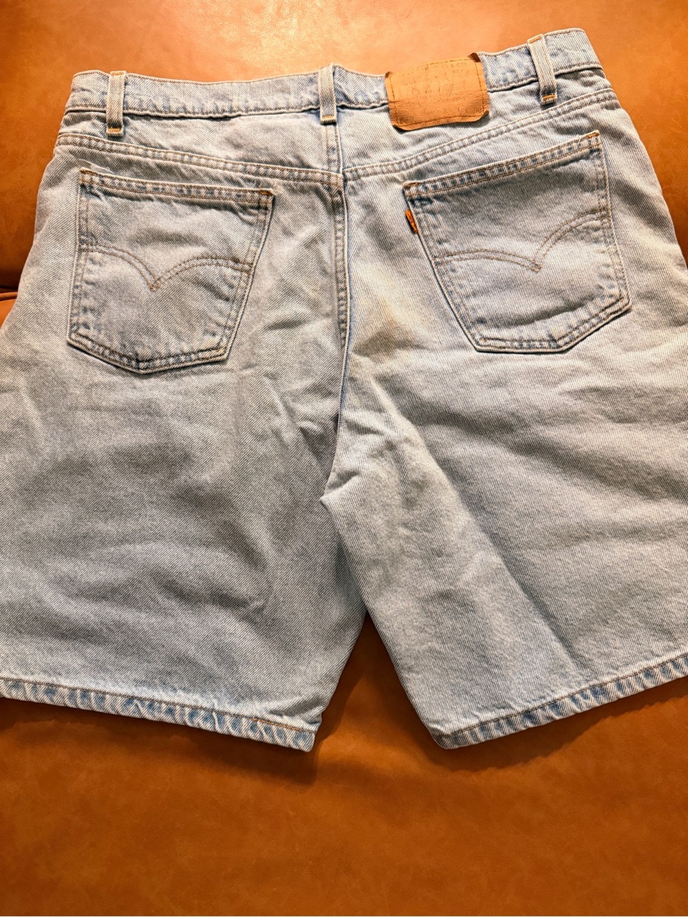 Levi's Men’s Light Wash Blue Denim Shorts